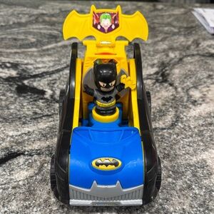 Superhero Batmobile Action Set - Black, Yellow, Blue